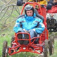Passive wheelchair Cimgoall-terrain