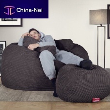 Contemporary bean bag CCRCC1LGRfabricbrowndouble