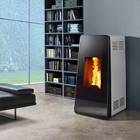 Wood heating stove LIFE XWpellet0 - 5 kW12 kW