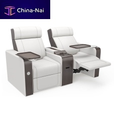 Fabric cinema seating TUSCANYcommercialhome cinemawhite
