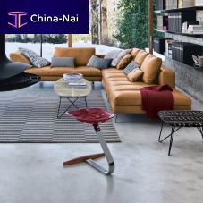 Original design stool MEZZADRObeechchrome steel basecantilever