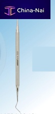 Dental spatula 102-434double-endedstainless steelHeidemann