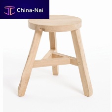 Contemporary stool OFFCUT SERIESoak3-leggedcommercial
