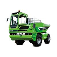 Wheeled dumper DM9combustion engineside-unloadinglift-skip