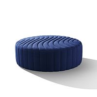 Organic design pouf Adagio fabricroundrectangular