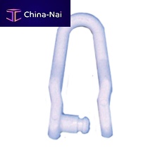 Straight shackle for sailboats 04.58plastic