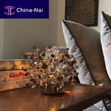 Table lamp ARGENTmetalstainless steelcontemporary