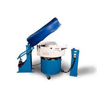 Soldering vibratory finishing machine Gemini seriescentrifugalindustrial