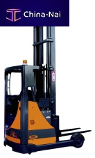 Electric reach truck NEOS II 20 acside-facing seatedhandlingcompact