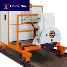 Circular sawing machine for concreteautomaticsemi-automatic