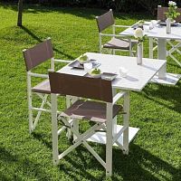 Contemporary chair FEDRAoutdoorfabriccanvas