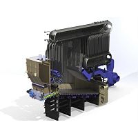 Steam boiler DBWsuperheated steambiomasswater tube