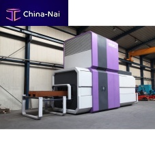 Roller conveyor shot blasting machine XILENTA®for profilesfor wheel rims