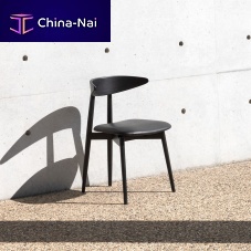 Contemporary chair Tindoorfabricleather