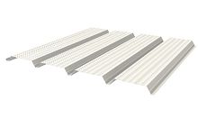 Perforated metal sheet JI 42-252-1010ribbedgalvanized steelfor roof