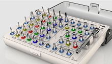 Dental implant surgery instrument kit