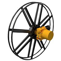 Cable reel motorizedaluminumrugged