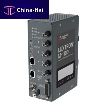 Temperature converter Luxtron M-1100fiber opticsDIN railcompact