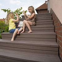 Composite material step FSC certifiednon-slip