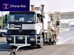 Truck-mounted paint striping machine H75 for paintfor thermoplasticsfor cold spray plastic