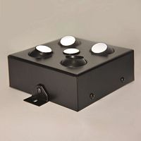Surface-mounted light fixture MUSEUMbuilt-inLEDsquare
