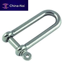 Straight shackle for sailboats A-623104longstainless steelforged
