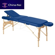 Mechanical massage table C3610 seriesportablewith adjustable height backrestwith headrest