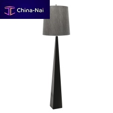 Floor-standing lamp ASCENTpainted steelsilkcontemporary