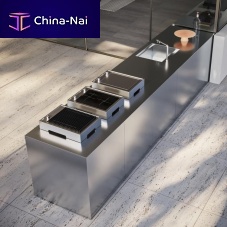 Outdoor kitchen PROJECT 03contemporarystainless steelaluminum