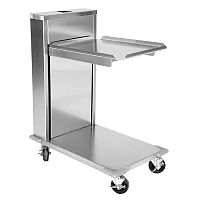 Commercial kitchen trolley CT SHELLEYMATICstainless steelpolyolefin