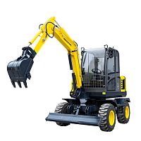 Rubber-tired excavator HWL-40mediumdieselconstruction