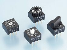 Rotary switch KDS seriesDIPmultipolecoded