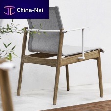 Contemporary chair SWAYoutdoorfabricaluminum