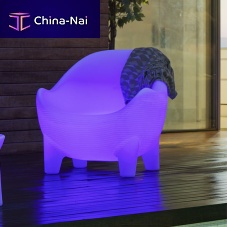 Contemporary armchair ARUBApolyethyleneergonomicrecyclable