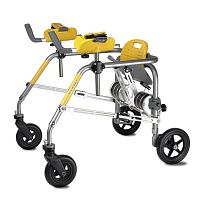 4-wheel rollator FROG M1-Xpediatricaluminumwith seat
