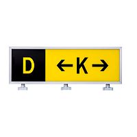 Information sign staticfor runwayLED