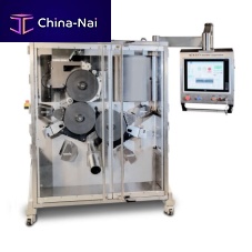 Optical inspection system continuousservo-drivenfor capsules