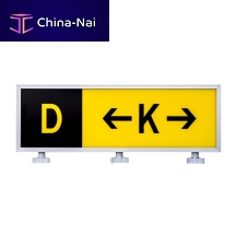 Information sign staticfor runwayLED