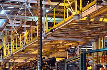 Steel walkway INDUSTRIEaluminuminteriorbeam