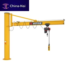 Pillar jib crane PSwall-mounted270�electric