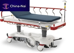 Transport stretcher trolley Prime Xelectric2 sectionsX-ray transparent