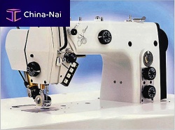 Double lockstitch sewing machine single-needlefabricfixed