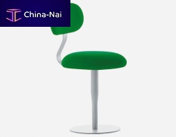 Contemporary chair ATLAS / 753indoorfabricsteel base