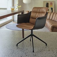 Contemporary chair DS-525 Toscaindoorfabricleather