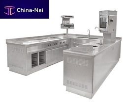 Contemporary kitchen U GOURMET MASTERstainless steelU-shapedmodular