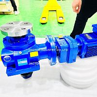 Motorized screw jack JTW-10Tworm gearcast ironstainless steel
