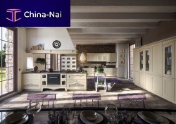 Traditional kitchen DUCALEwoodenwith handle
