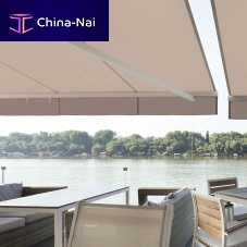 Solar protection fabric SUNSILK PERLA FRplainpolyesterfor outdoor use