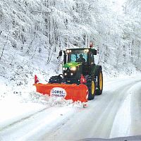 Airport runway snow plow TECNA series