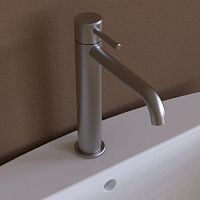 Washbasin mixer tap ST3055ACCcountertopstainless steelbrushed stainless steel